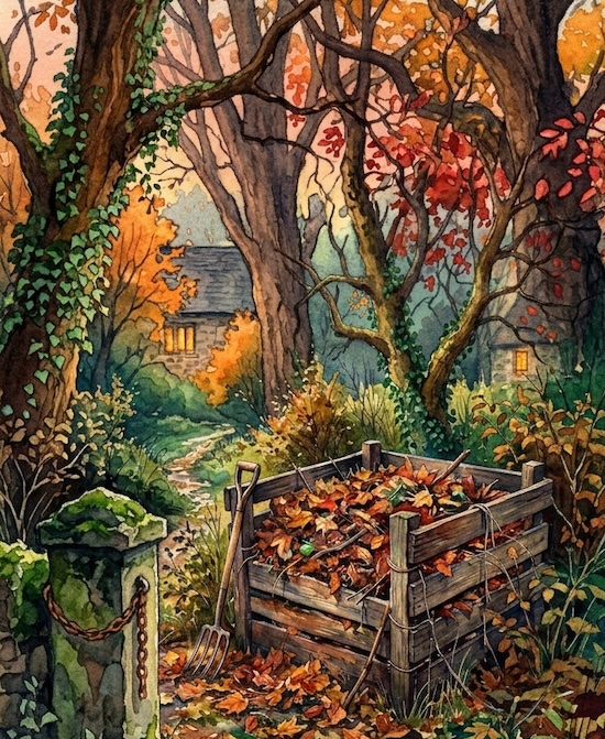 La compostiera nel mio giardino La compostiera nel mio giardino